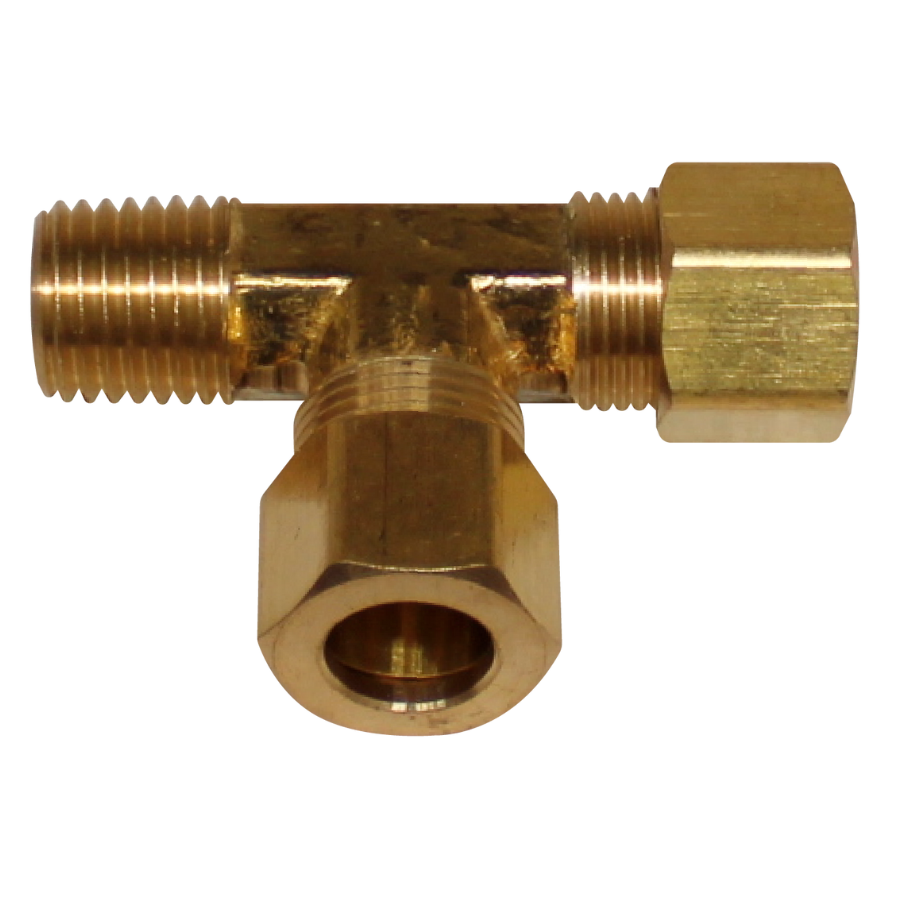 [R-71F-10-08] Tee con Macho Lateral   5/8  1/2