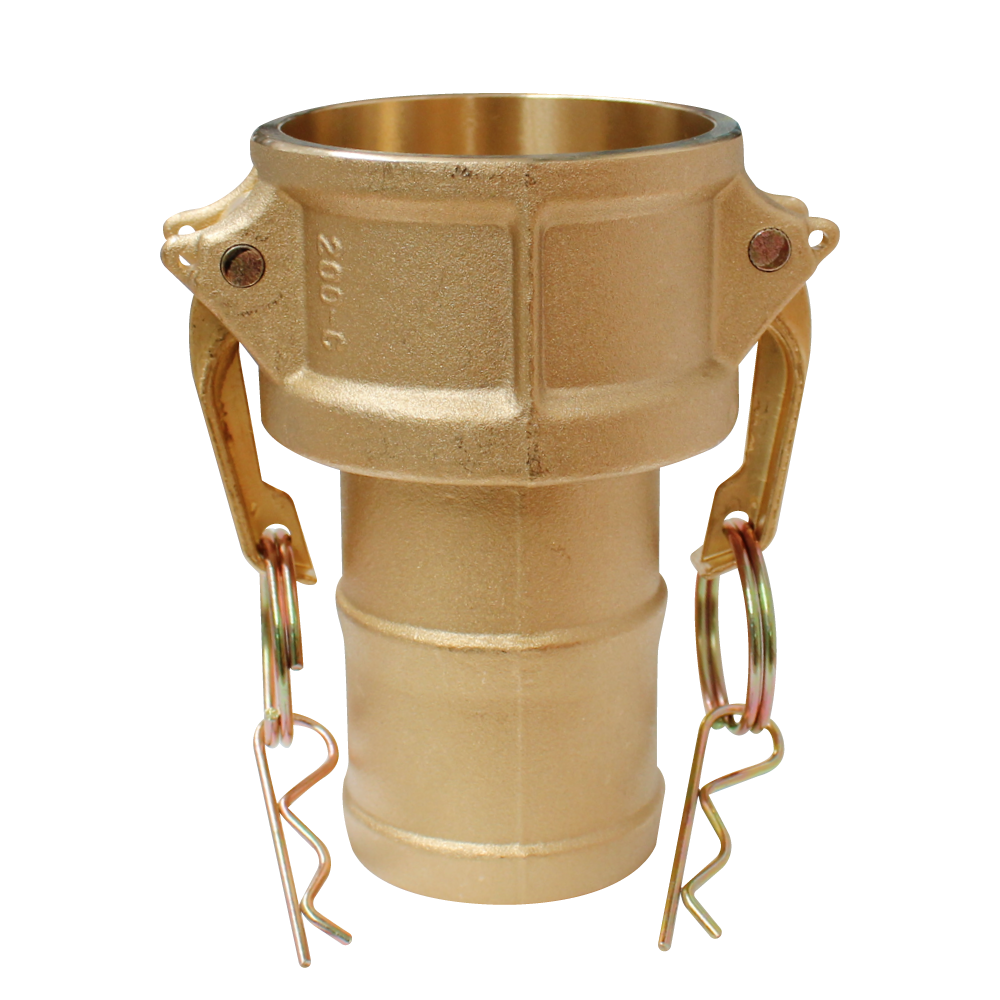 Camlock Bronce parte C de 1"