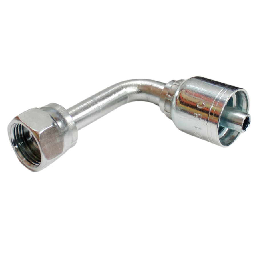 [K2830-0611] HEMBRA CARA PLANA A 90° LARGA 6-6