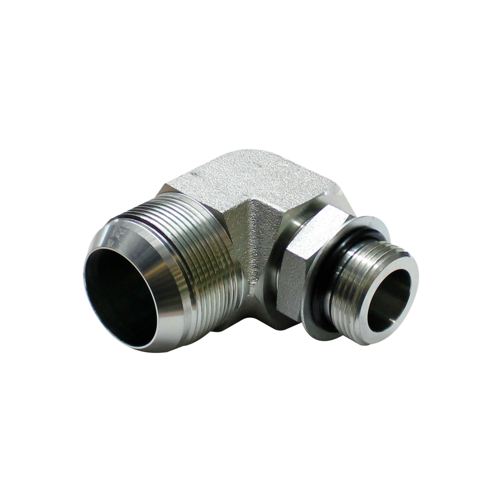 [6801-08-16] Codo 90°  Macho JIC x Macho Oring-boss