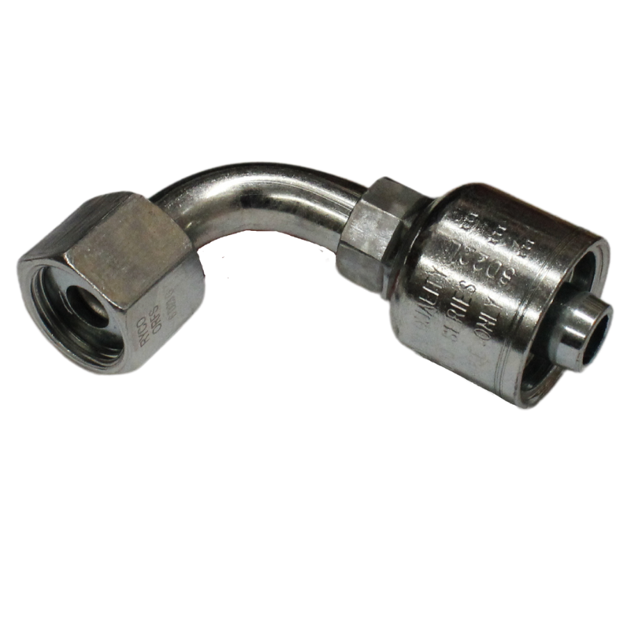 [T2820-0819] HEMBRA CARA PLANA A 90° 8-12 P/2 TRENZAS