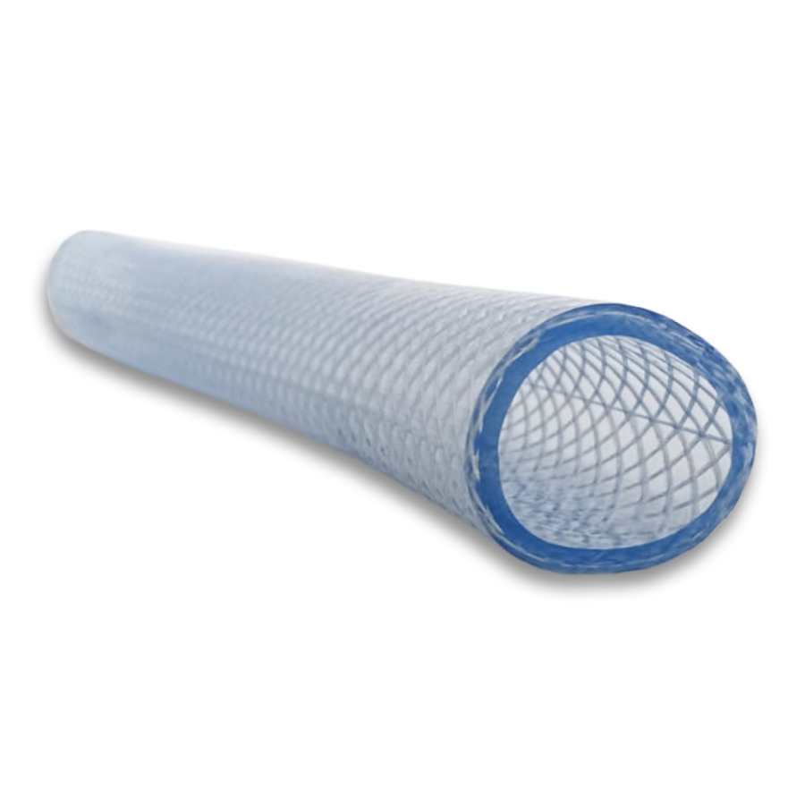 [50-PVCBRAID 3-4] MANGUERA PVC 3/4" X 50 MTS
