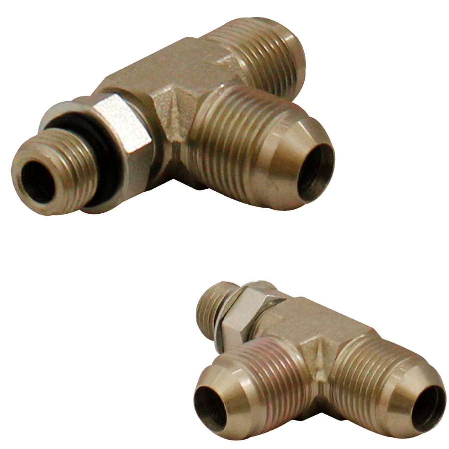 [6804-16-16-12-NW] TEE MACHO JIC-MACHO Oring BOSS-MACHO JIC