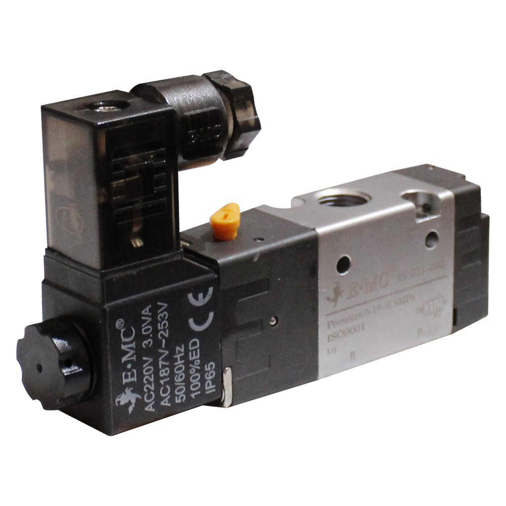 [RV3211-06QE4] Electroválvula 3/2 una bobina, tamaño 1, 24 VDC puertos 1/8'' BSP