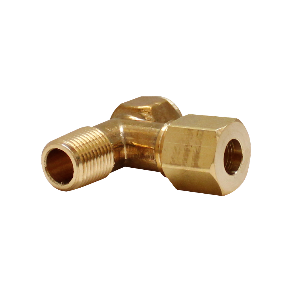 [R-76F-04-04] TEE COMPRESIÓN C/MACHO Y HEMBRA NPT LATERALES