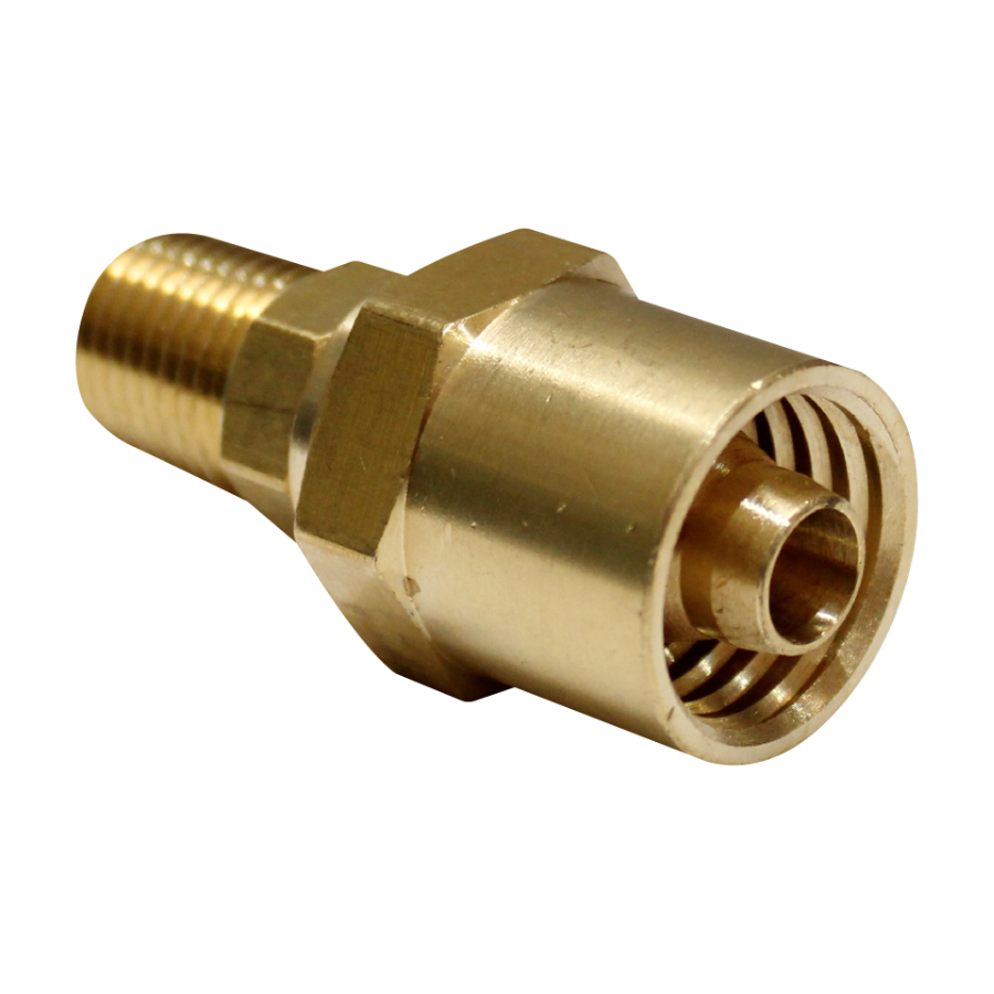 [R-22RU56] MACHO REUSABLE NPT 1/4 (1/4 D.I.*9/16 D.E.)