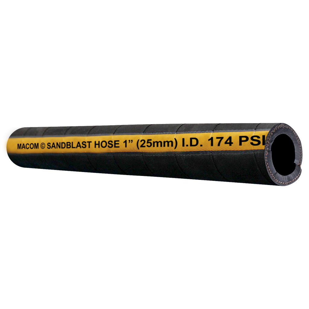 [SANDBLAST-100] MANG. DE HULE P/SANDBLAST (CHORRO DE ARENA) 174 PSI  1"