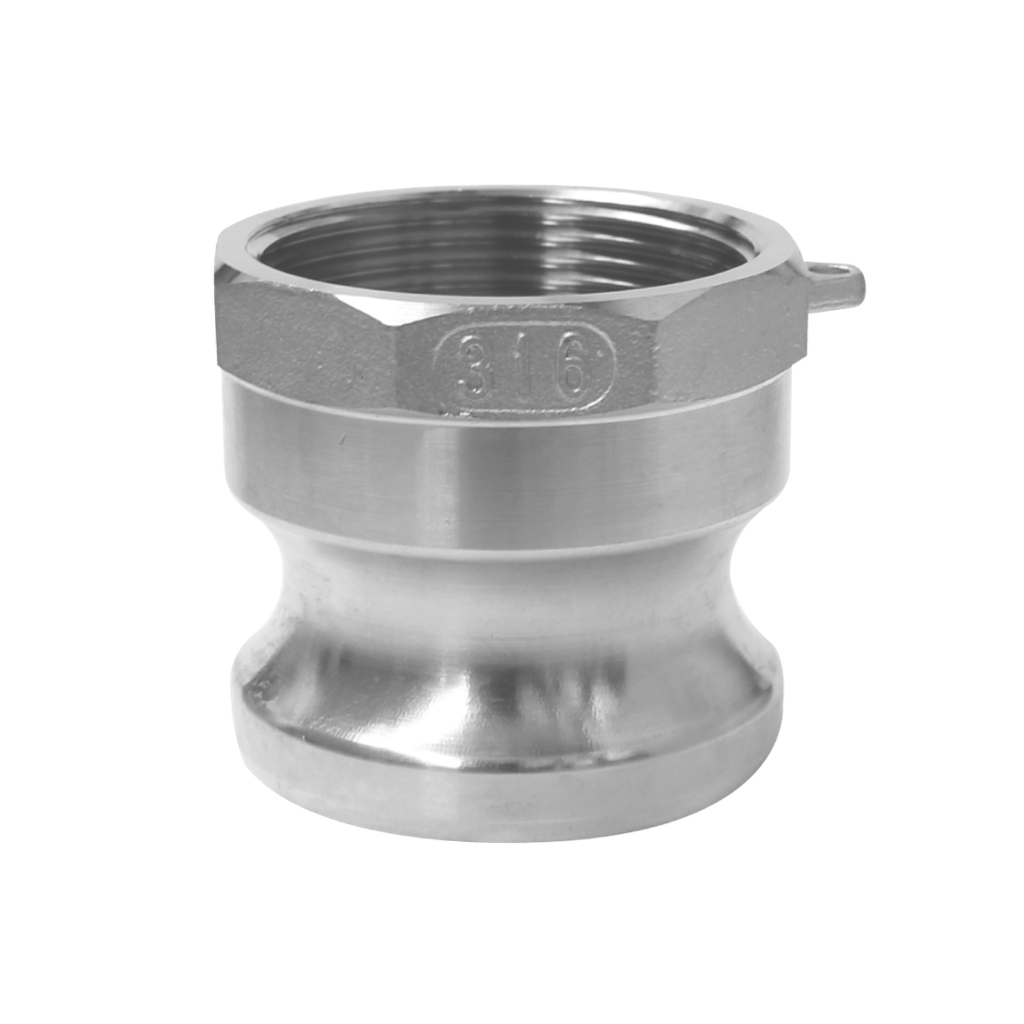 Camlock Acero Inoxidable 304 parte A de 4"
