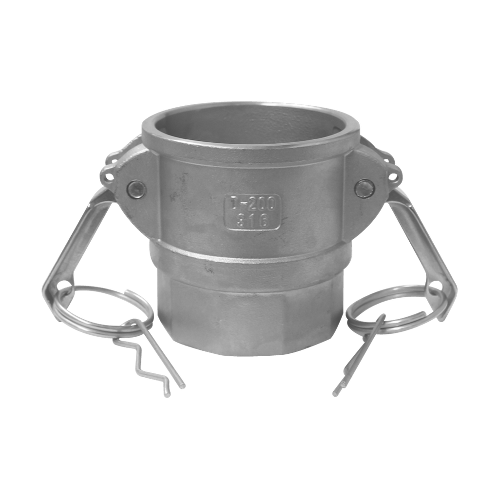 Camlock Acero Inoxidable 304 parte D de 3"