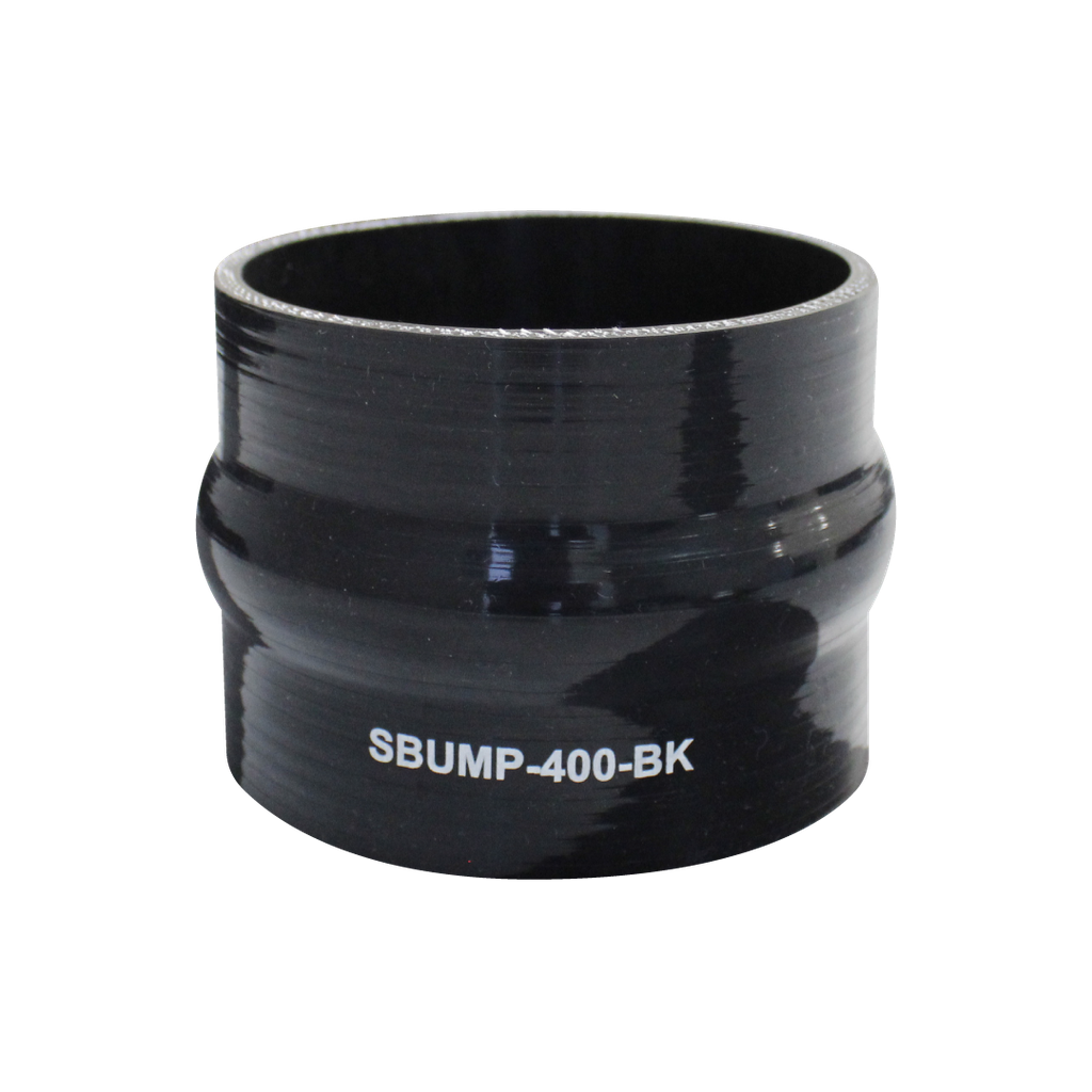 MANGUERA SILICON TIPO JOROBA 3" NEGRA