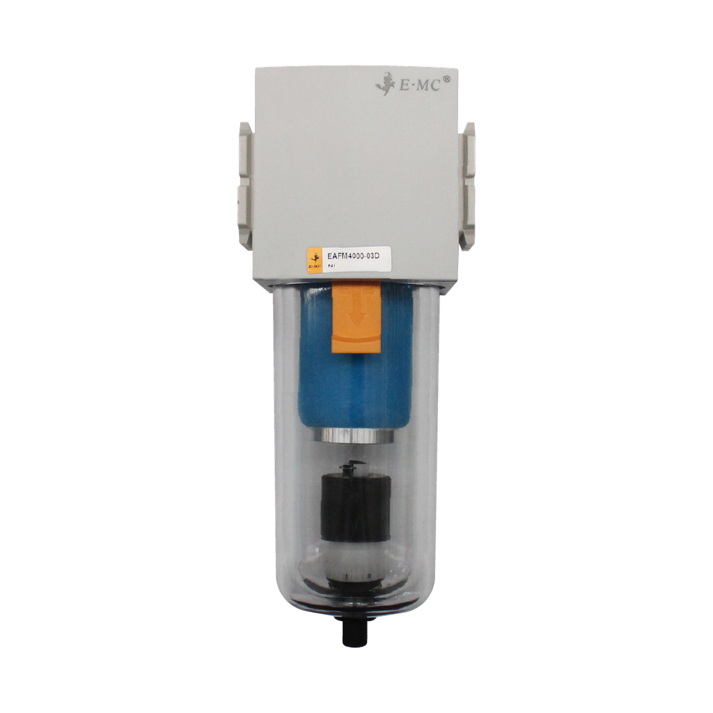 Filtro 0.3 micras, tamaño 4, purga autómatica, puertos 3/8'' BSP 