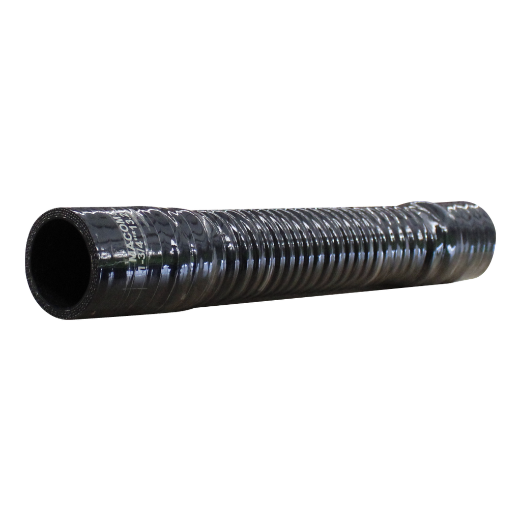 MANGUERA FLEXIBLE DE SILICON 1-1/2 X 26" DE LARGO NEGRO