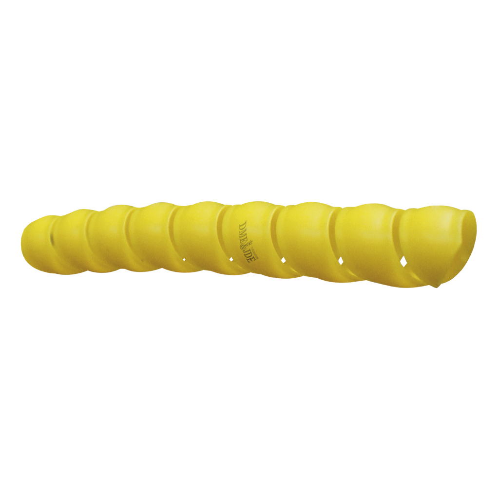 GUARDA PLASTICA 115-126mm AMARILLA x 10mts..