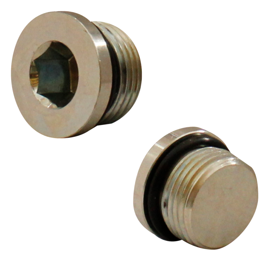 [6408-H-04] Tapon macho SAE O-ring boss para llave Allen