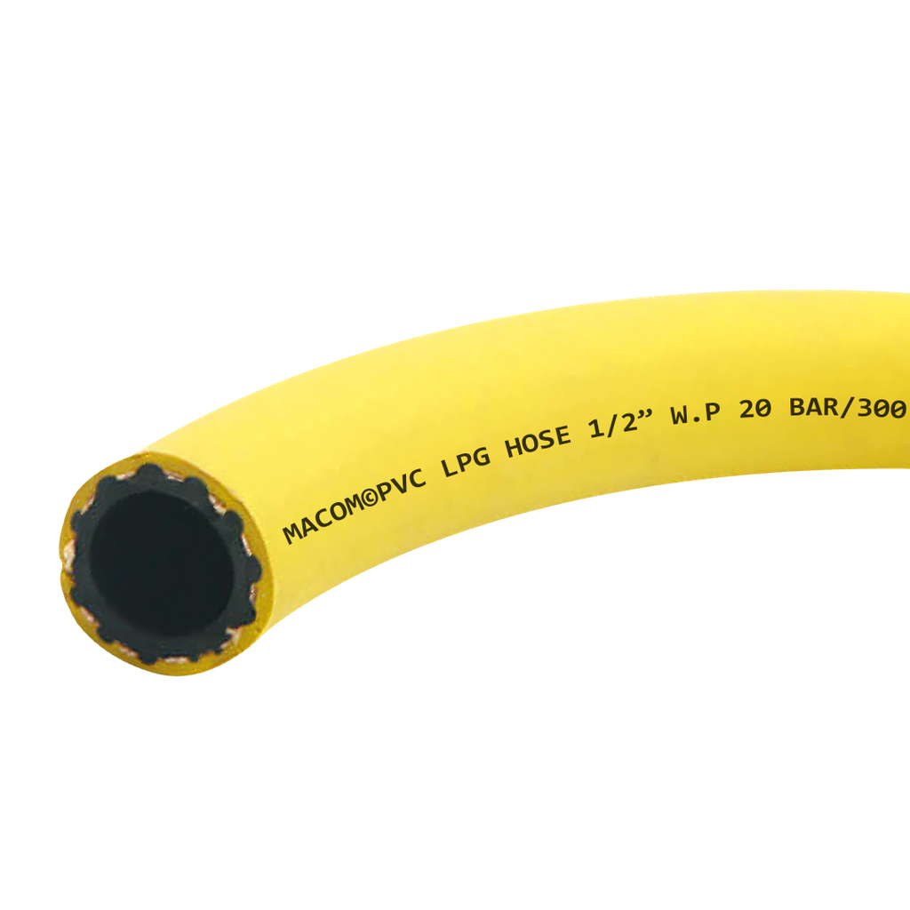 [LPGH 1 2] MANG. P/GAS LP AMARILLA 1/2" x 50MTS