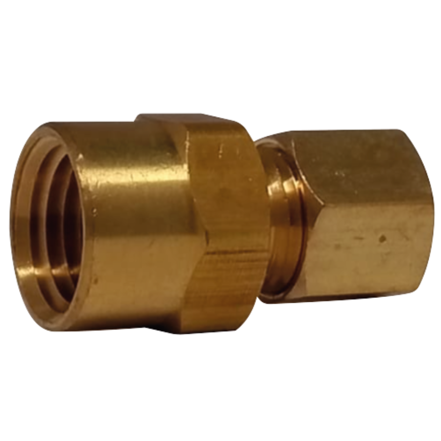 [R-66F-04-04] Conector Hembra Para Compresion 1/4  1/4