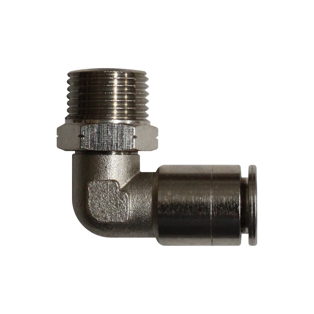 CODO METALICO A MACHO NPT 1/4 X 1/8