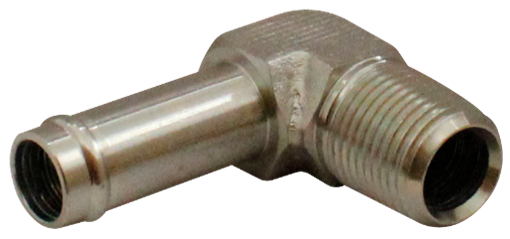 VASTAGO para manguera codo a 90° a Macho NPT