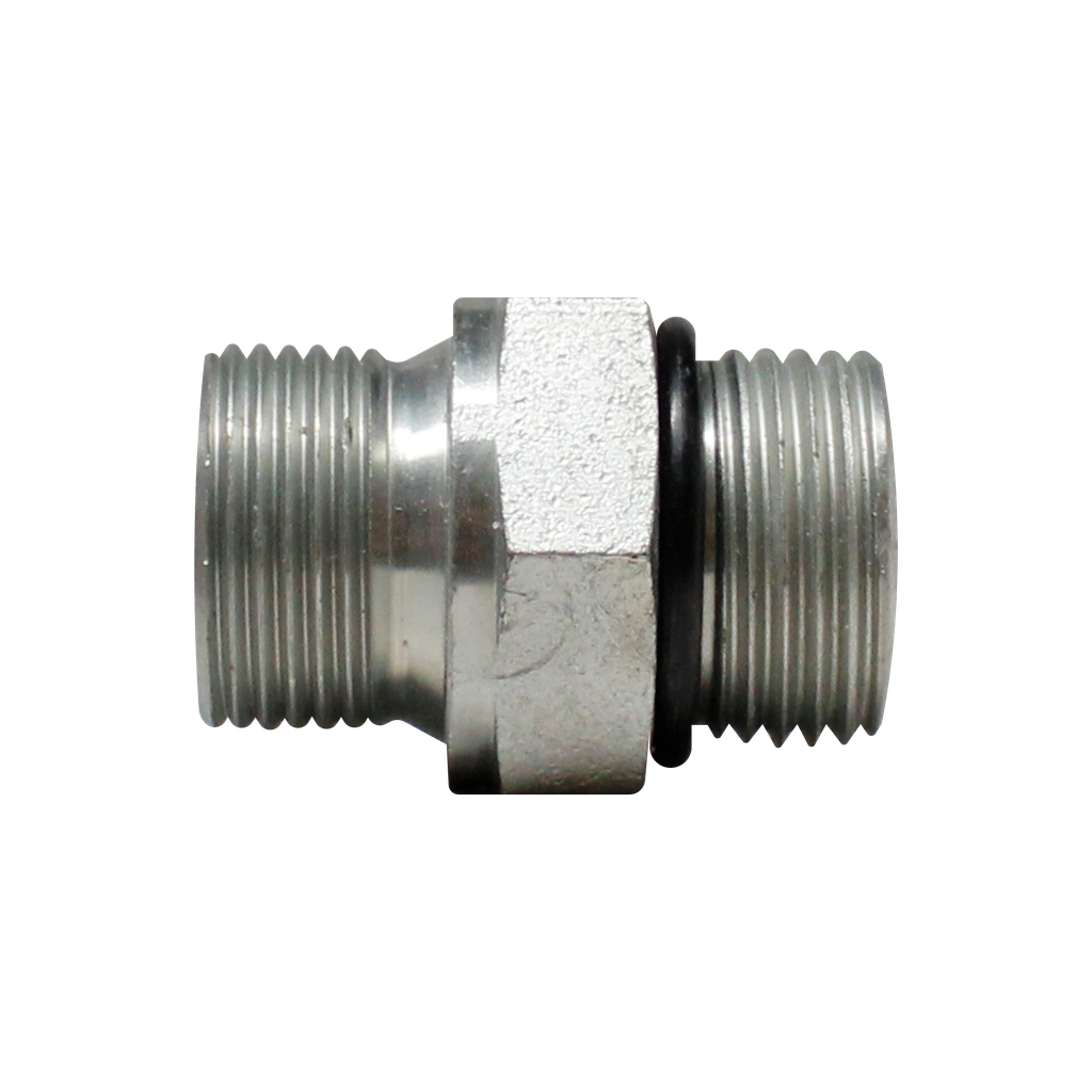 ADAPTADOR MACHO O RING BOSS X MACHO BSPP RECTO MM 06-06