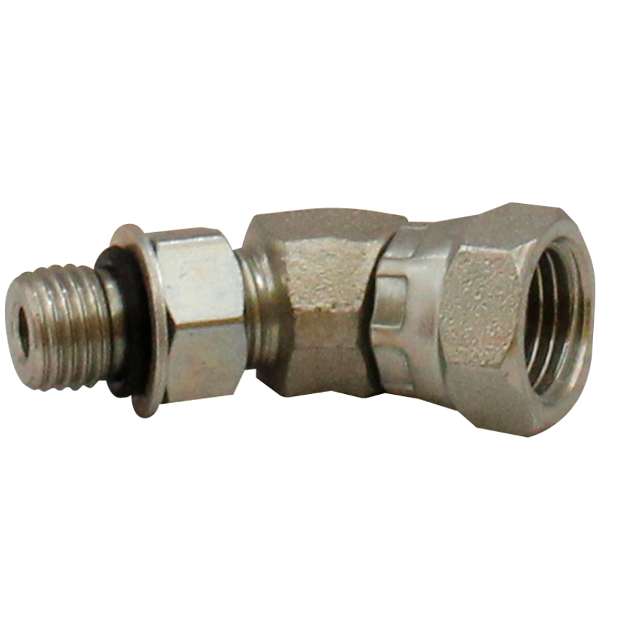 [6902-08-08] Codo a 45° Macho Oring Boss x Hembra NPSM